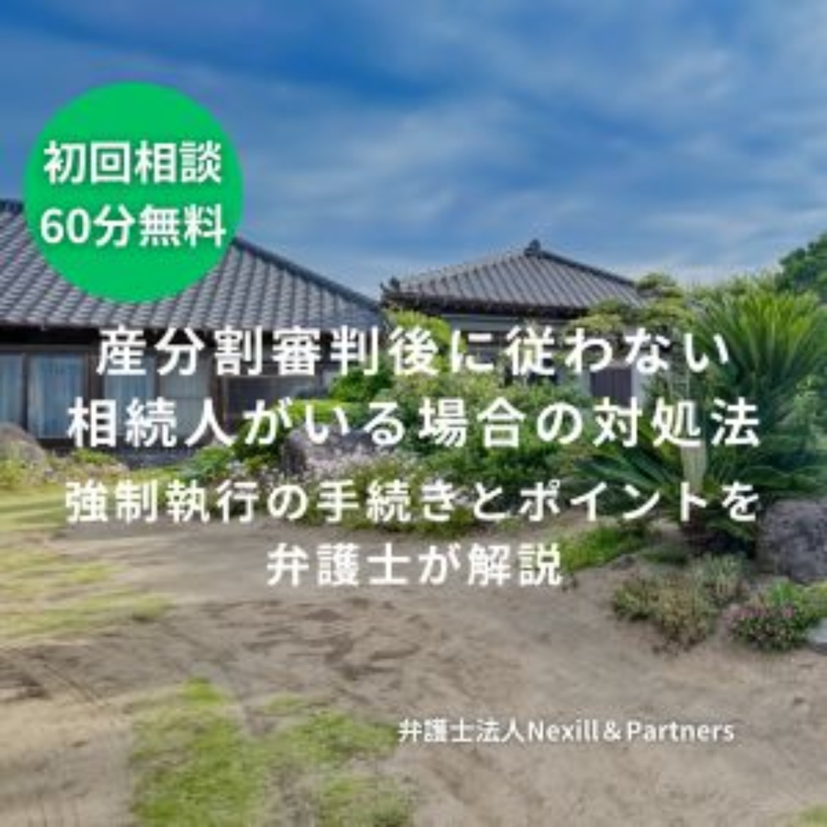 審判では解決しがたい 遺産分割の付随問題への対応 / 編集／遺言