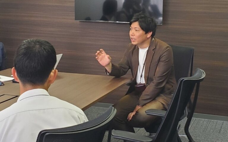 企業訪問の受け入れを実施いたしました